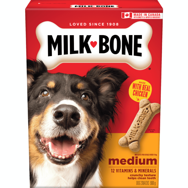 Original Milk-Bone Crunchy Dog Biscuits - Tasty and Wholesome Treats for Dogs