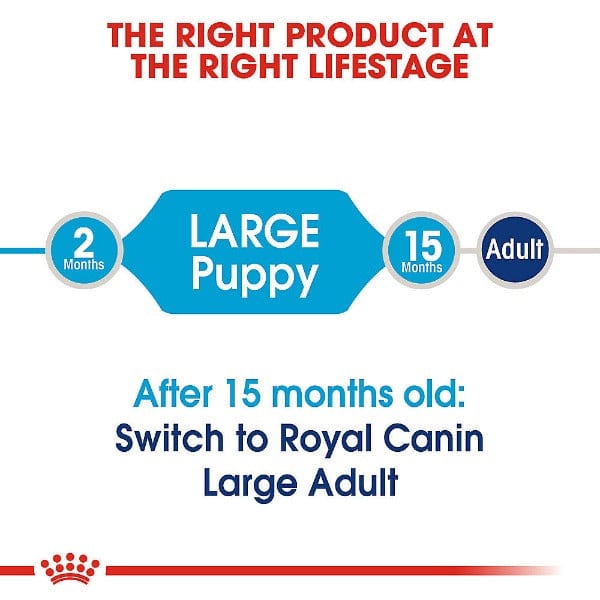 Royal Canin Premium Dry Dog Food for Large Puppies