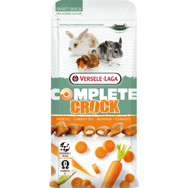 Versele-Laga Nutritious Complete Crock Carrot Treats for Small Pets