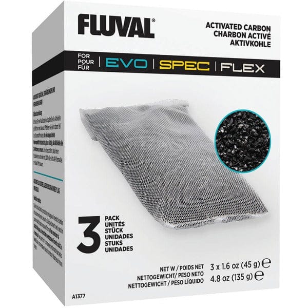 High - Quality Fluval Spec Activated Carbon for Desktop Aquariums