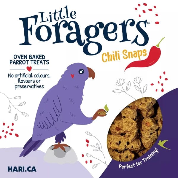 Hari's Little Foragers Chili Flavored Oven - Baked Parrot Treats