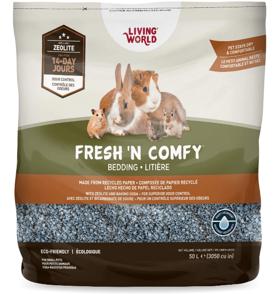 Living World Blue Fresh and Cozy Bedding for Small Pets