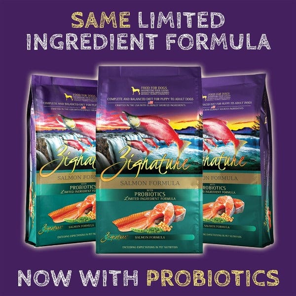 Zignature Premium Limited Ingredient Dry Dog Food with Salmon Formula