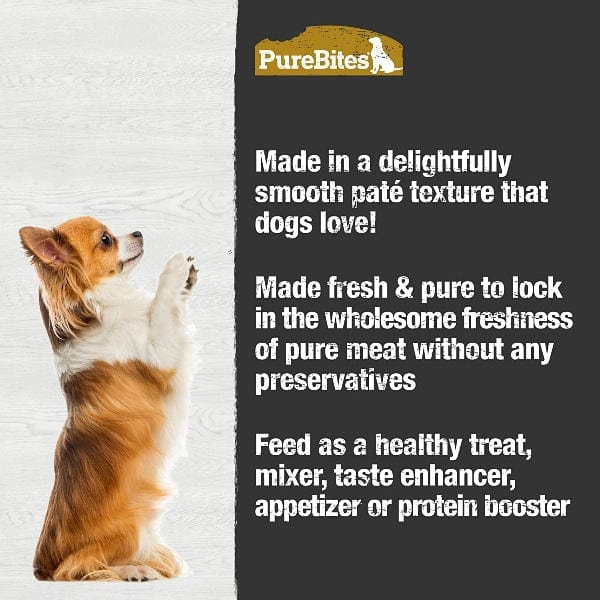 PureBites Premium Pure Protein Chicken and Pumpkin Pâté for Canine Delights