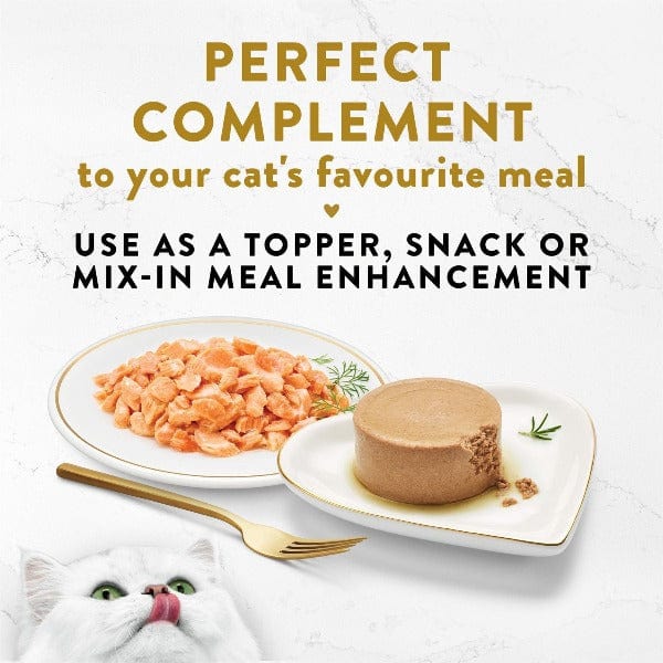 Fancy Feast Steamed Wild Alaskan Salmon Cat Appetizer, No Artificial Add - ins