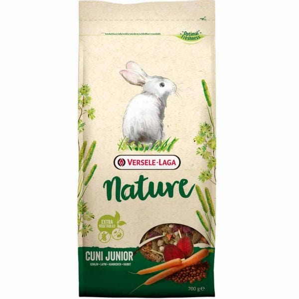 Versele-Laga High - Quality Nature Cuni Junior Food Specially Designed for Young Rabbits