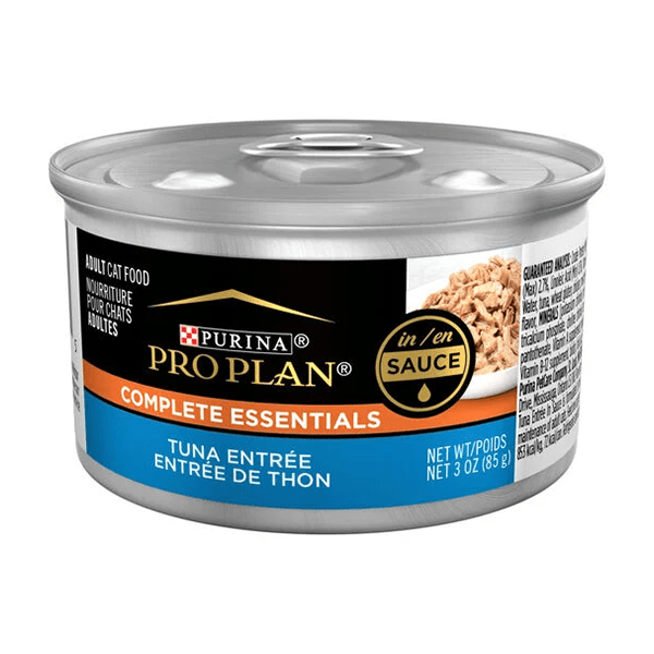 Purina Pro Plan 85g Canned Cat Food: Tuna Entrée in Delicate Sauce