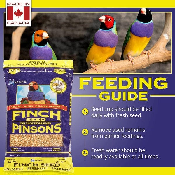 High - Quality Hagen VME Finch Staple Seed Blend