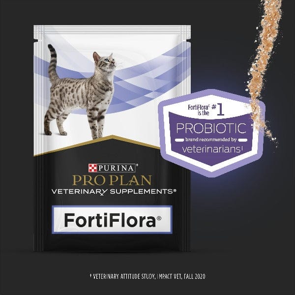 Purina Pro Plan FortiFlora: Premium Powdered Probiotic Supplement for All Cats