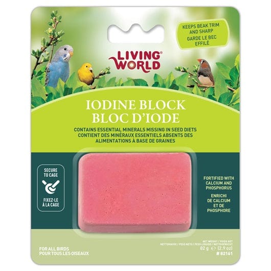 Living World Essential Iodine Block for Caged Birds