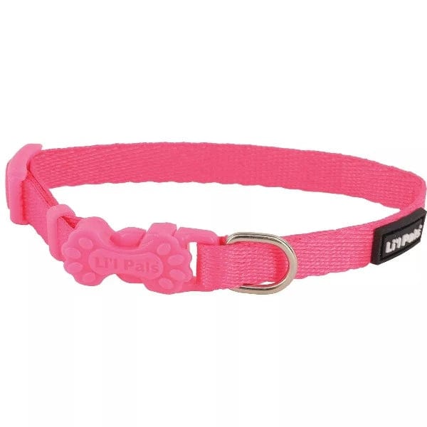 Li'l Pals Durable Adjustable Dog Collar for Small Dogs and Puppies
