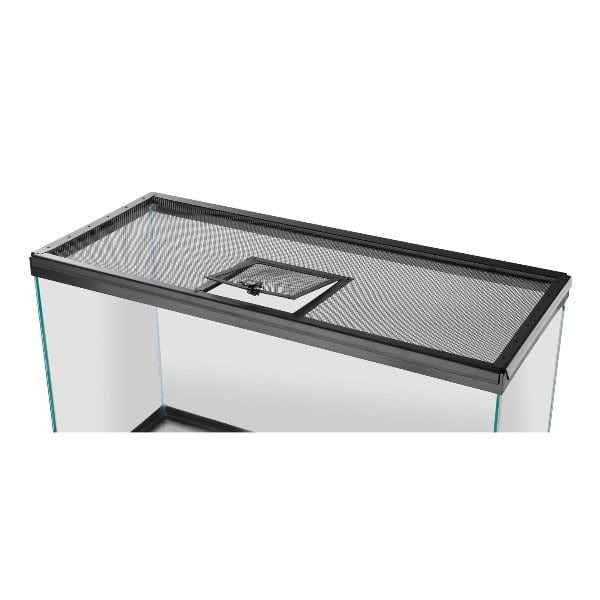 Zilla Metal Screen Cover with Hinged Access Door for Reptile Tanks