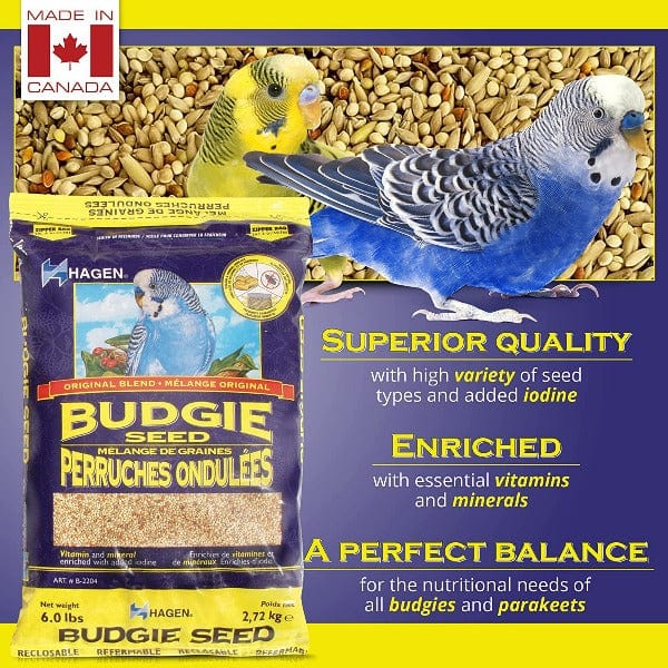 High - Quality Hagen VME Seed Blend for Budgies
