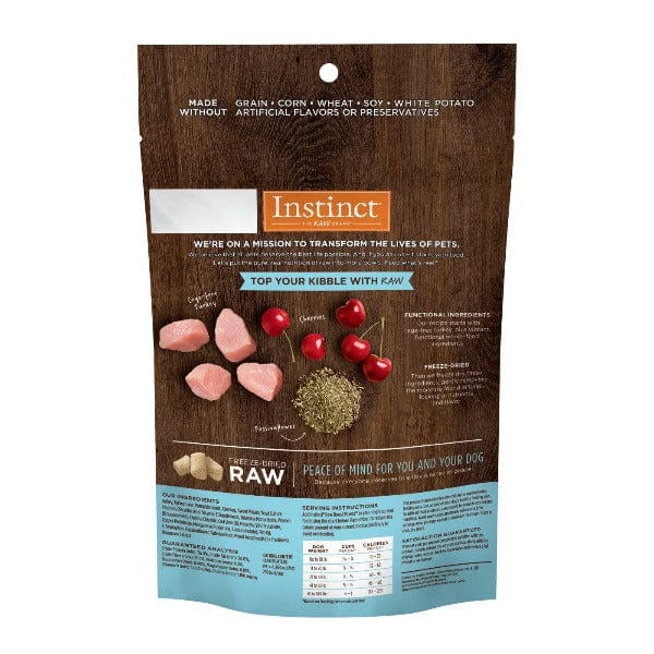 Instinct Raw Boost Freeze - Dried Mixers Tranquility, a Premium Dog Food Topper for Calmness, 5.5oz