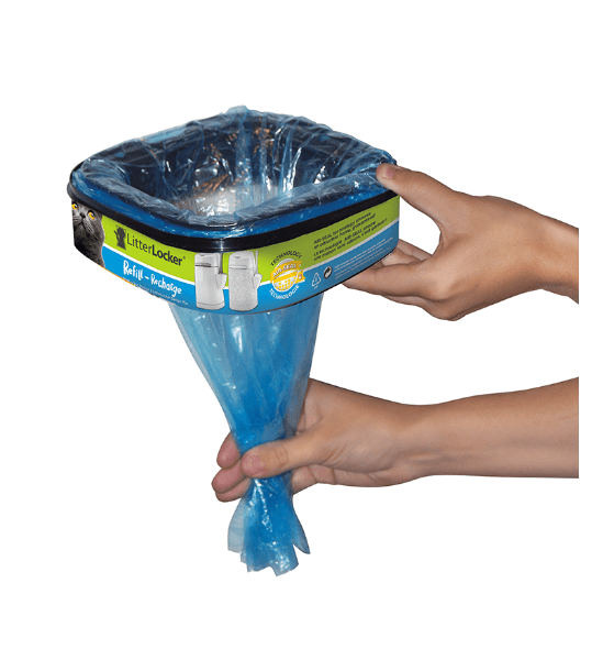 LitterLocker Design Plus Hygienic Cat Litter Refill Bags - 3 Pack