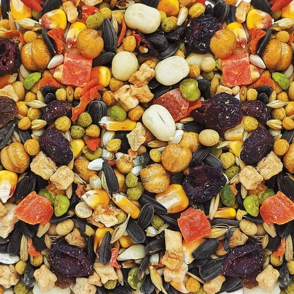 HARI Gourmet High - Quality Premium Seed, Fruit, Vegetable, and Nut Mix Specially Designed for Parrots