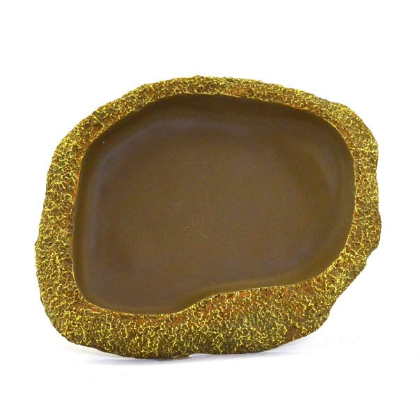 Repti Gear Realistic Rock-style Reptile Food and Water Dish