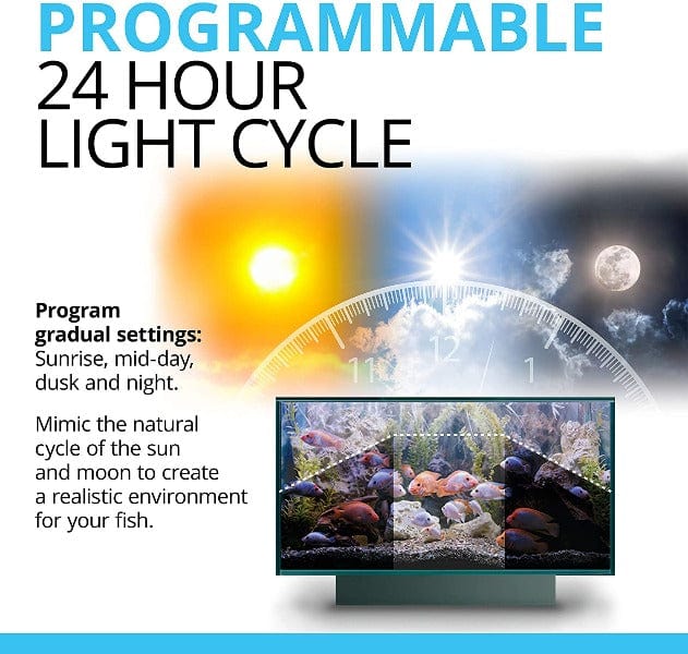 Fluval Aquasky Bluetooth-Controlled LED Aquarium Lighting System
