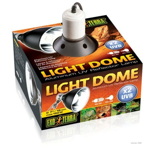 Exo Terra Compact & High - Efficiency Light Dome for Terrariums