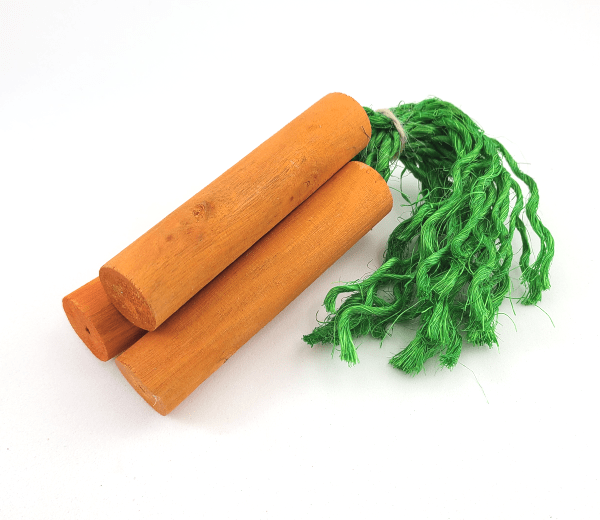 Moss Hollow 3-Pack Natural Carrot Sticks Chew for Pets' Dental Health