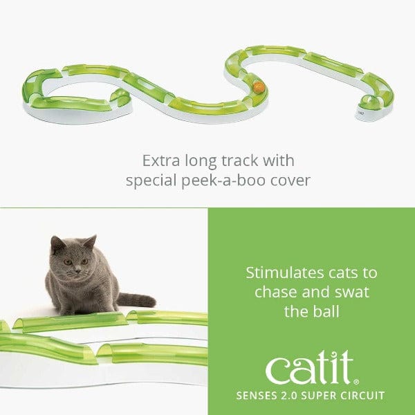 Catit Senses 2.0 Super Circuit - An Extended and Versatile Cat Hunting Toy
