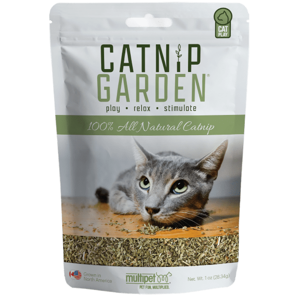 Multipet 100% Organic North American Catnip Garden for Happy Cats