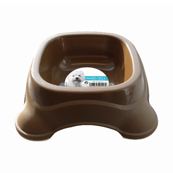 M-PETS Anti-Slip Plastic Pet Bowl with Easy Cleaning Feature