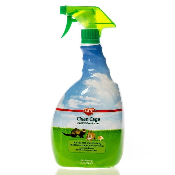 Kaytee Non-toxic Clean Cage Habitat Deodorizing Spray for Small Pets