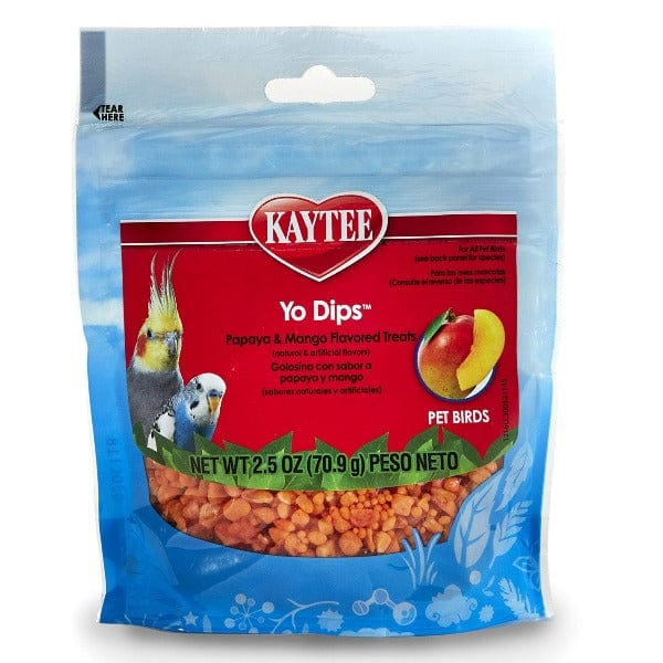 Kaytee Yo Dips Bird Treats with Papaya & Mango Flavors