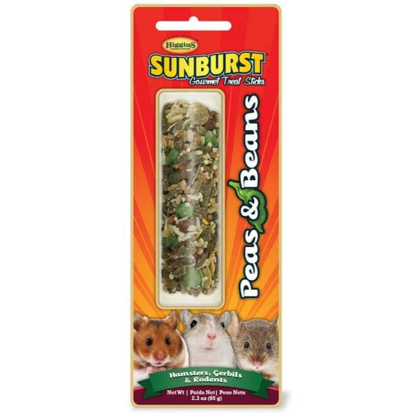 Higgins Sunburst Peas & Beans Delightful Small Animal Treat Stick