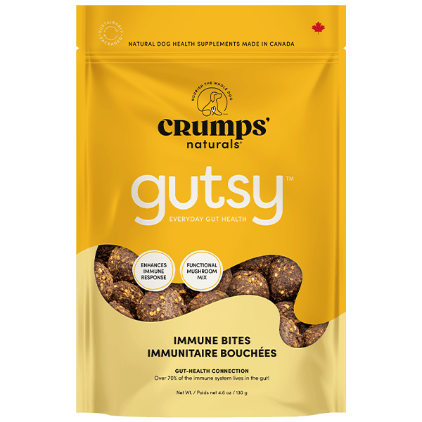 Crumps' Naturals Gut - Boosting Immune Bites for Dogs (Special Order)