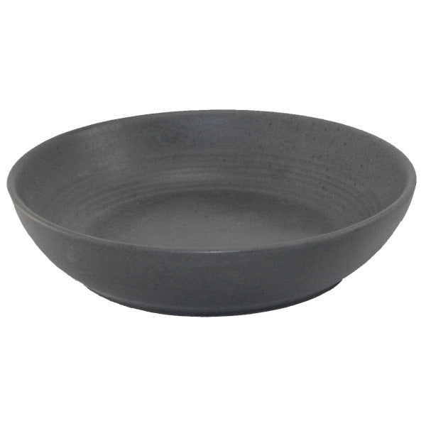 Luxurious Matte Finish Ceramic Pet Dish in Blue or Dark Grey