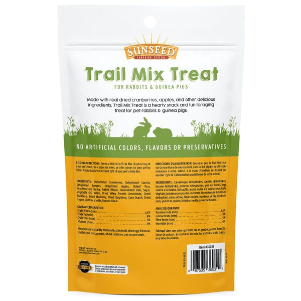 Sunseed Small Pet Trail Mix Treat Featuring Real Cranberry & Apple