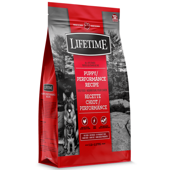 Lifetime High - Quality Dry Dog Food with Puppy/Performance Recipe for All Life Stages
