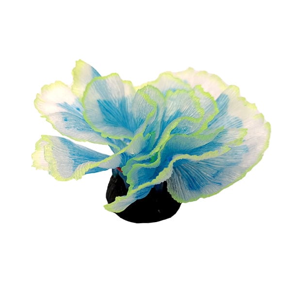 Glowing Flower-shaped Silicone Ornament for Fish Aquariums