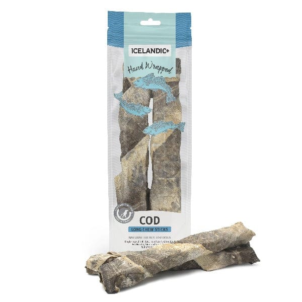 Icelandic Handmade Cod Skin Chew Sticks for Dogs - Special Order