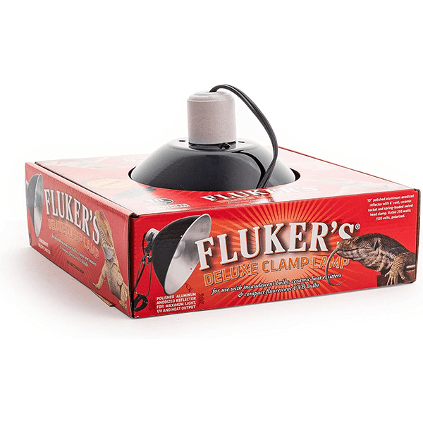 Fluker's Premium Deluxe Adjustable Clamp Lamp for Reptile Enclosures