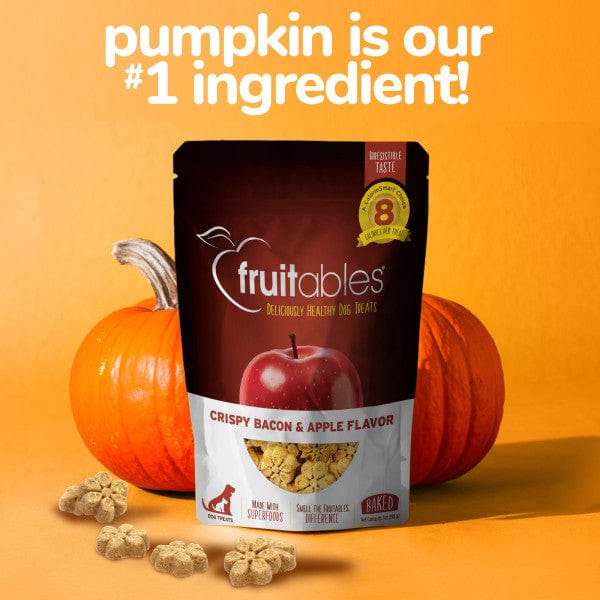 Fruitables Oven - Baked Crispy Bacon and Sweet Apple Flavored Dog Treats