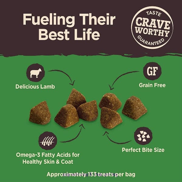 Wellness CORE Premium Tiny Trainers Tender and Delicious Lamb & Apple Dog Treats for Training