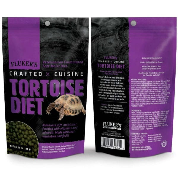 FLUKER'S High - Quality Crafted Cuisine Diet for Tortoises