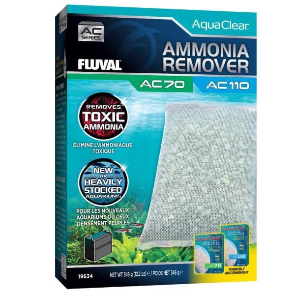 Fluval AC Series Ammonia Removal Power Filter Insert for Freshwater Aquariums