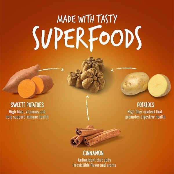 Fruitables Oven-Baked Sweet Potato & Pecan Low-Calorie Dog Treats