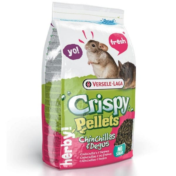 Versele-Laga High - Quality Crispy Pellet Food Designed Specifically for Chinchillas and Degus