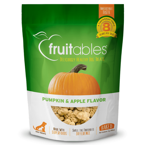Fruitables Oven - Baked Pumpkin & Apple Low - Calorie Dog Treats
