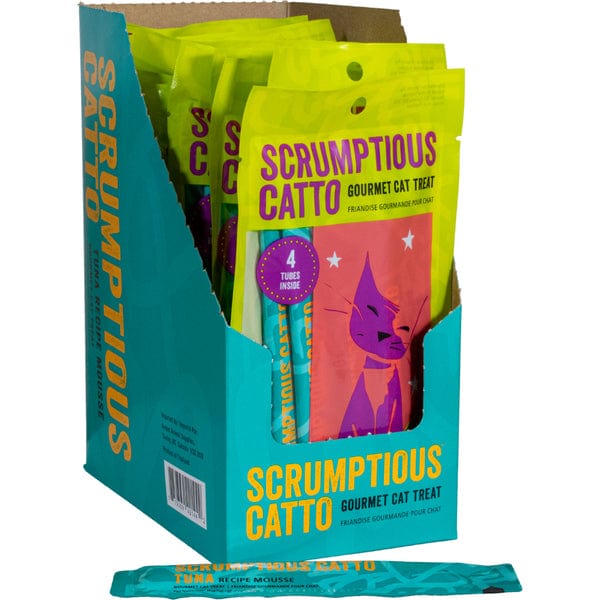 Irresistible Tuna Mousse Recipe Cat Treats in 4 - Pack