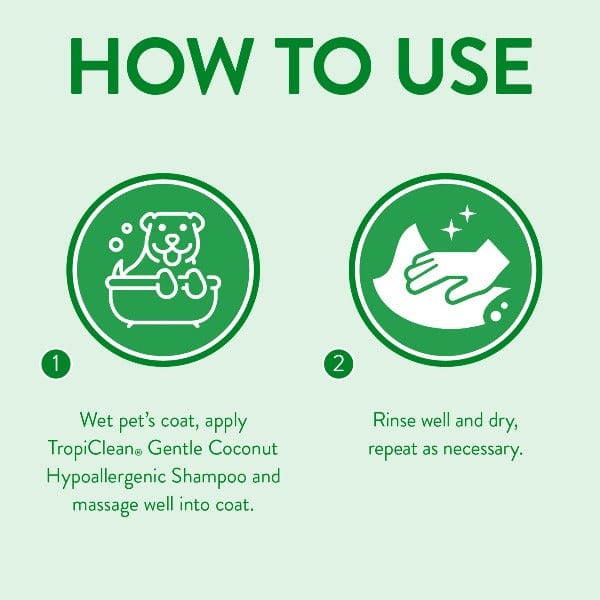 Tropiclean Coconut Hypo-Allergenic Shampoo for Puppies and Kittens