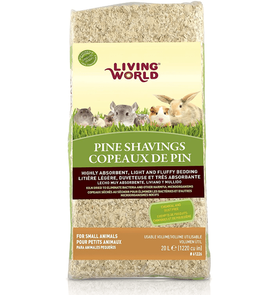Living World Premium Pine Shavings Bedding for Small Pets