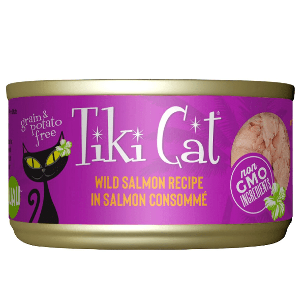 Tiki Cat Luau Premium Canned Cat Food with Wild Salmon Recipe