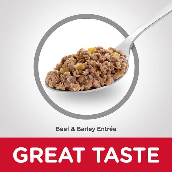 Hill's Science Diet Canned Dog Food for Adult Dogs 7+ - 13oz Beef & Barley Entree