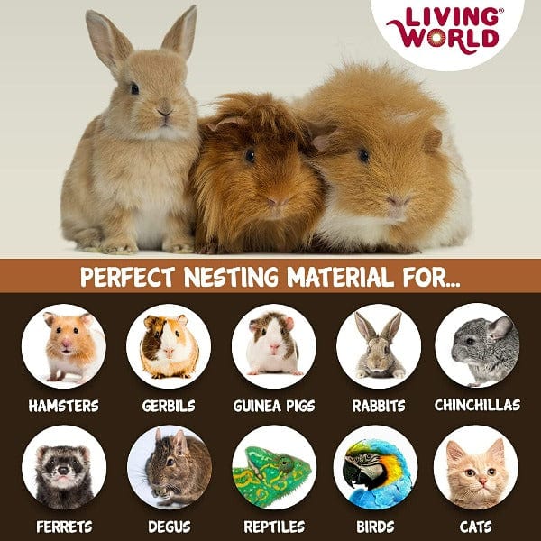 Living World Blue Fresh and Cozy Bedding for Small Pets